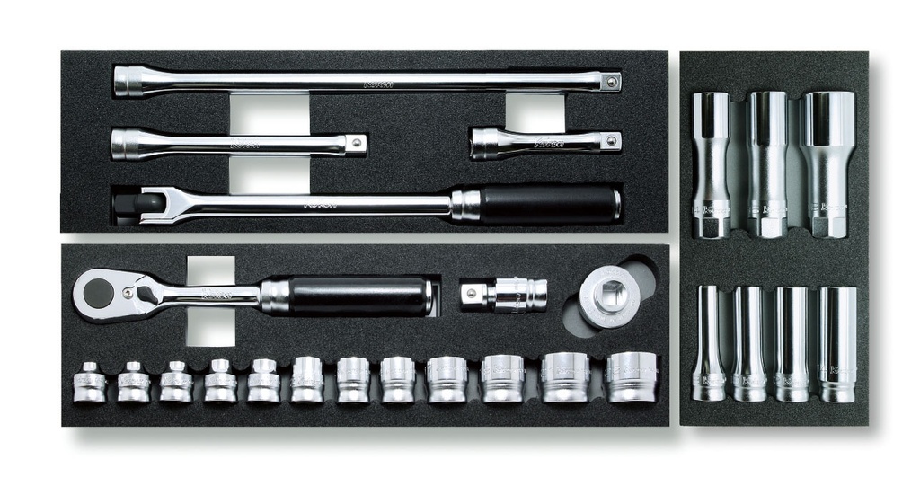 SOCKET SET 3/8"SQ.DR. Z-Series (73800608, PICHLER)