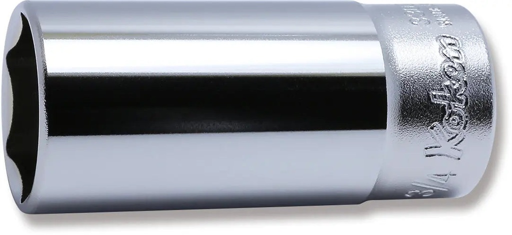 DEEP SOCKET 3/8"SQ.DR. 6-P 3/4" (73800622, PICHLER)