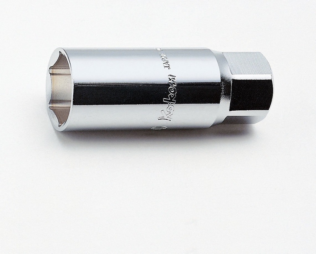 SPARK PLUG SOCKET WITH RUBBER 3/8"SQ.DR. 16MM (73800703, PICHLER)