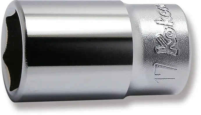 SEMI DEEP SOCKET 3/8"SQ.DR. 6-P 17MM (73800724, PICHLER)