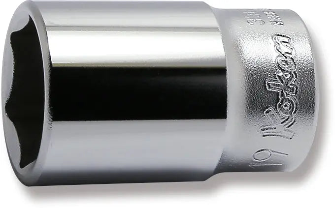 SEMI DEEP SOCKET 3/8"SQ.DR. 6-P 19MM (73800726, PICHLER)