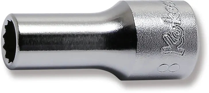 SEMI DEEP SOCKET 3/8"SQ.DR. 12-P 8MM (73800813, PICHLER)