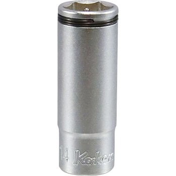 NUT GRIP DEEP SOCKET 3/8"SQ.DR. 14MM (73800900, PICHLER)
