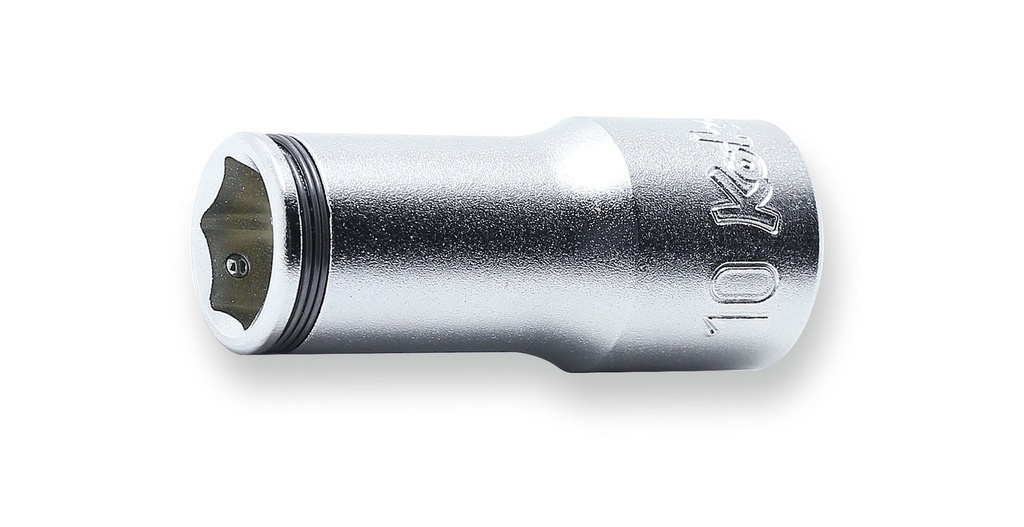 Pusdziļa galva 3/8 collas ar Nut Grip uzgriežņa fiksāciju (73800904, PICHLER)