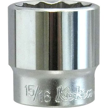 SOCKET 3/8"SQ.DR. 12-P 15/16" (73801010, PICHLER)