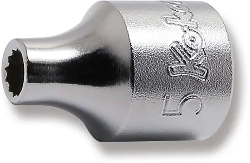 SOCKET 3/8"SQ.DR. 12-P 5MM (73801013, PICHLER)