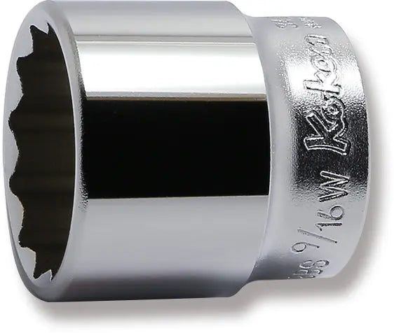 SOCKET 3/8"SQ.DR. BSW 9/16" (73801044, PICHLER)