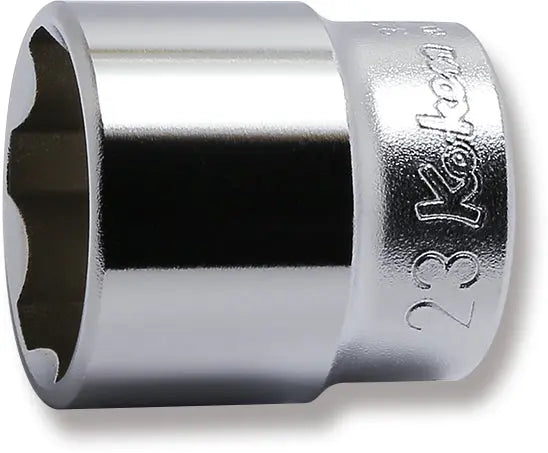 SURFACE SOCKET 3/8"SQ.DR. 23MM (73801064, PICHLER)