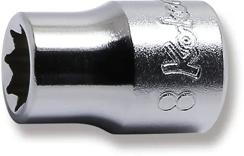 SOCKET 3/8"SQ.DR. 8-P 8MM (73801076, PICHLER)