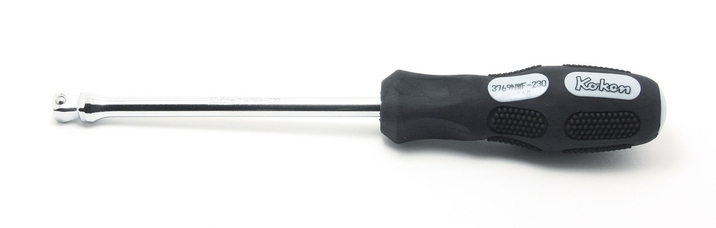 3/8 collu griežamais rokturis (skrūvgrieža tipa) Wobble-Fix, garums 230 mm (73801250, PICHLER)