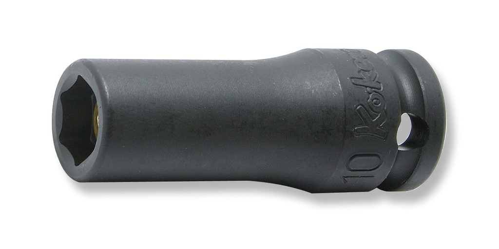 IMPACT SEMI DEEP SOCKET 3/8"SQ.DR.10MM WITH SLIDE MAGNET (73890003, PICHLER)