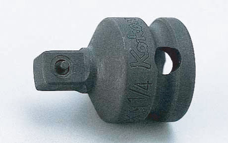 Smūginis adapteris 3/8 col. vidinis kvadratas – 1/4 col. išorinis kvadratas, su skyle, DIN 3121 F forma (73890086, PICHLER)