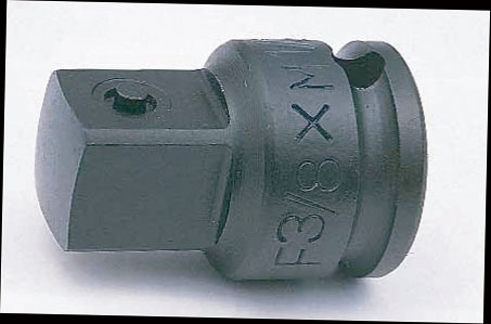 Impact adaptor, 3/8 in. female square to 1/2 in. male square, with pin, DIN 3121 form E (73890098, PICHLER)
