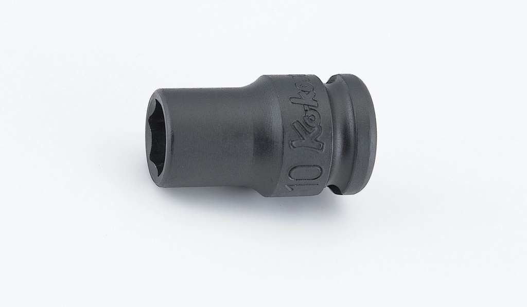 IMPACT SOCKET 3/8"SQ.DR. THIN WALLED 6-P 10MM (73890195, PICHLER)
