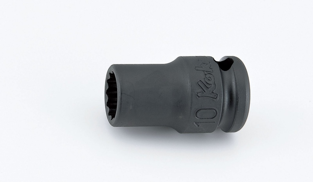 IMPACT SOCKET 3/8"SQ.DR. THIN WALLED 12-P 16MM (73890267, PICHLER)