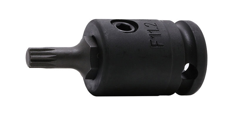 3/8 inch impact bit holder with 7/16 inch XZN spline bit DIN 3126 E11.2 (73890473, PICHLER)