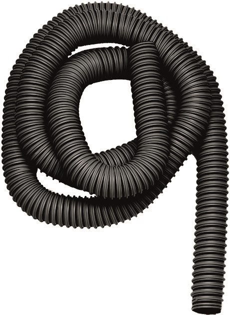 Hose Exhaust 15M x Ø150mm +200°C reinforced (68589, EUROLUBE)