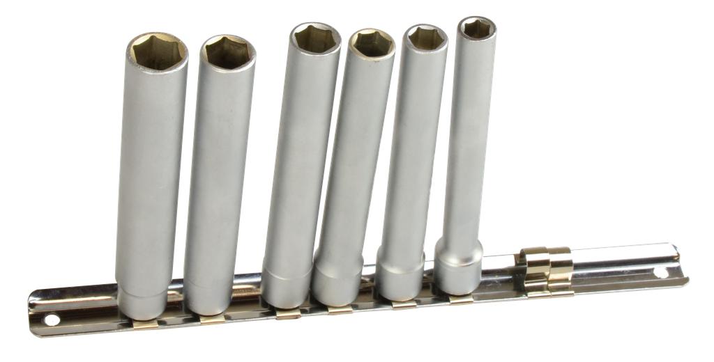 Deep-socket-set 3/8", extra long 6 pcs. (74163000, PICHLER)