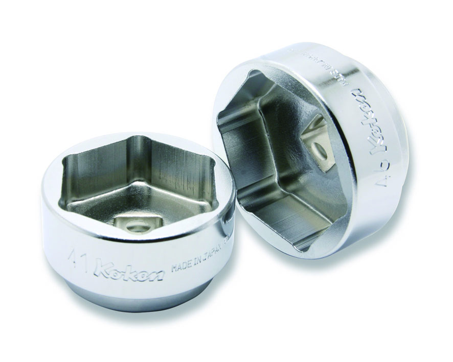 Socket 1/2", Extra Short, 6 Point, 46 mm for Motorcycle Sprocket Central Nuts (7424600, PICHLER)