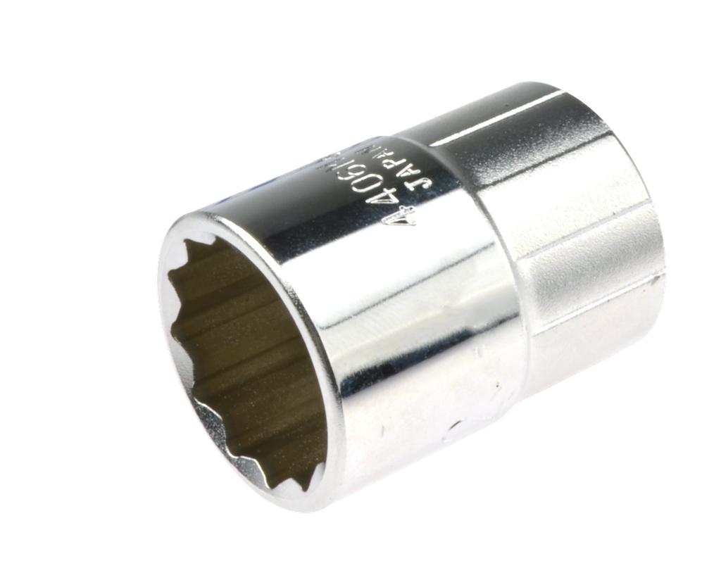 Socket 1/2", 12 Point, 25 mm (7432500, PICHLER)