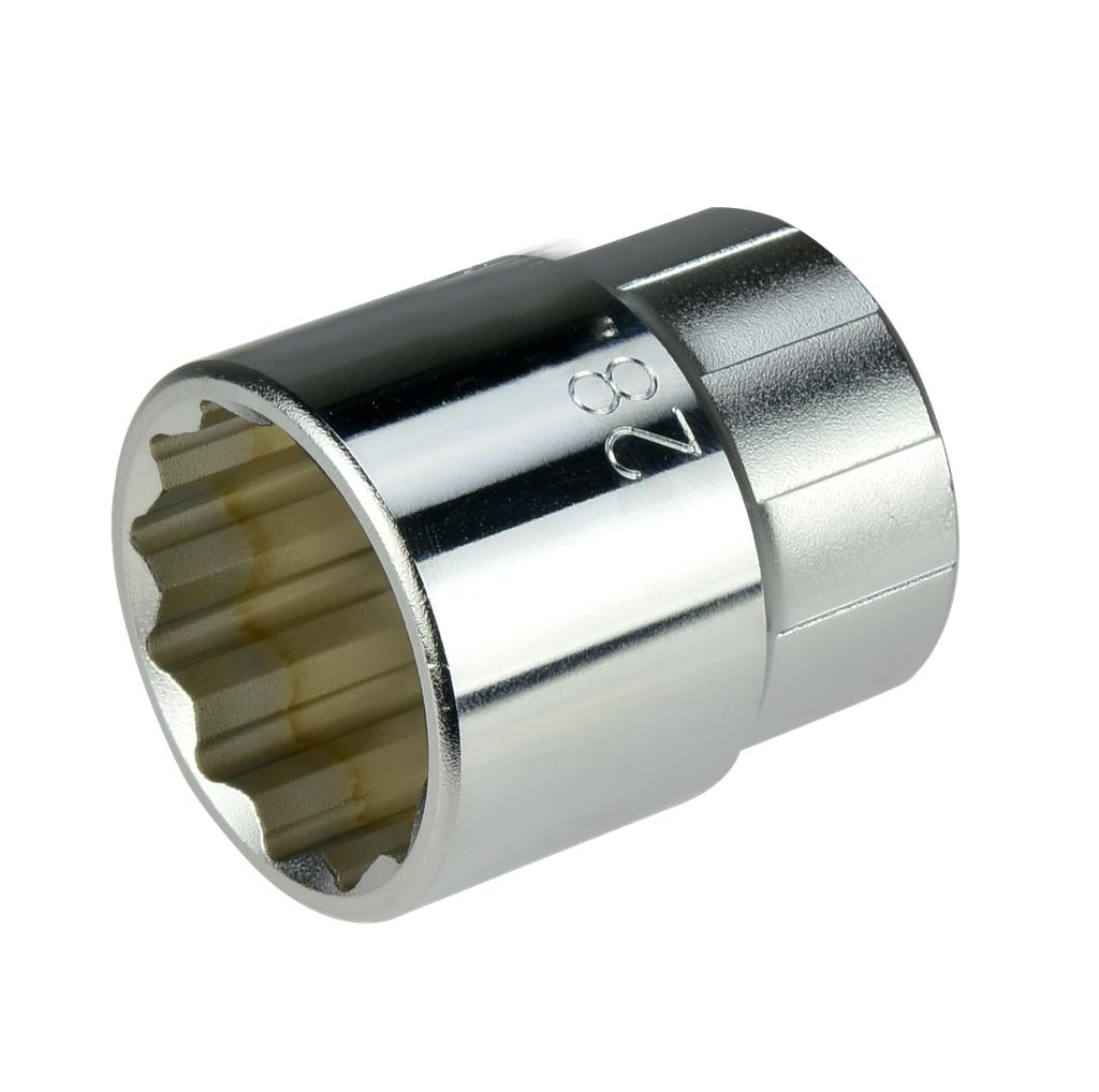 Socket 1/2", 12 Point, 28 mm SW 28 (7432800, PICHLER)