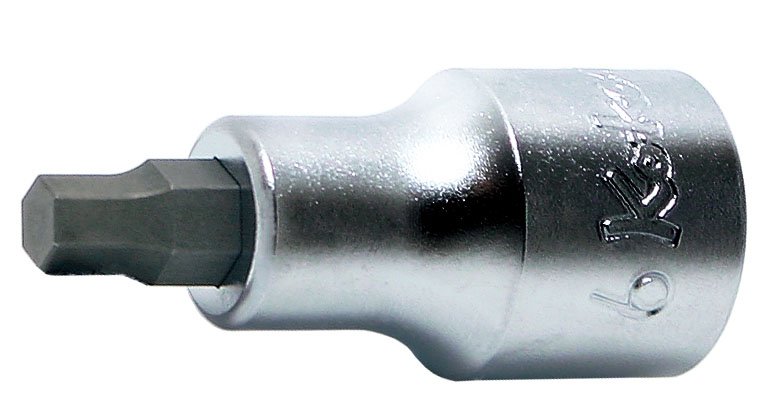 HEX BIT SOCKET 1/2"SQ.DR. 19MM LENGTH 50 (74800070, PICHLER)