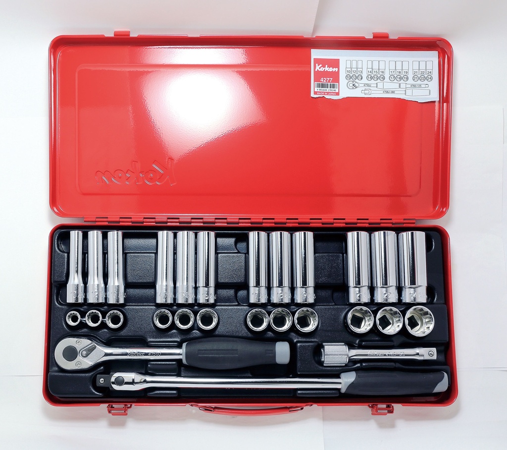 SOCKET SET 1/2"SQ.DR. (74800478, PICHLER)