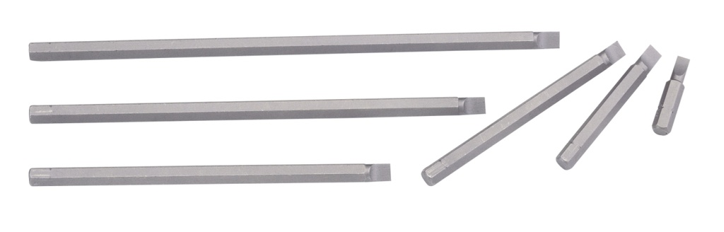 Go-through screwdriver slotted blade 1.2 x 8.0 mm (700288, GENIUS)
