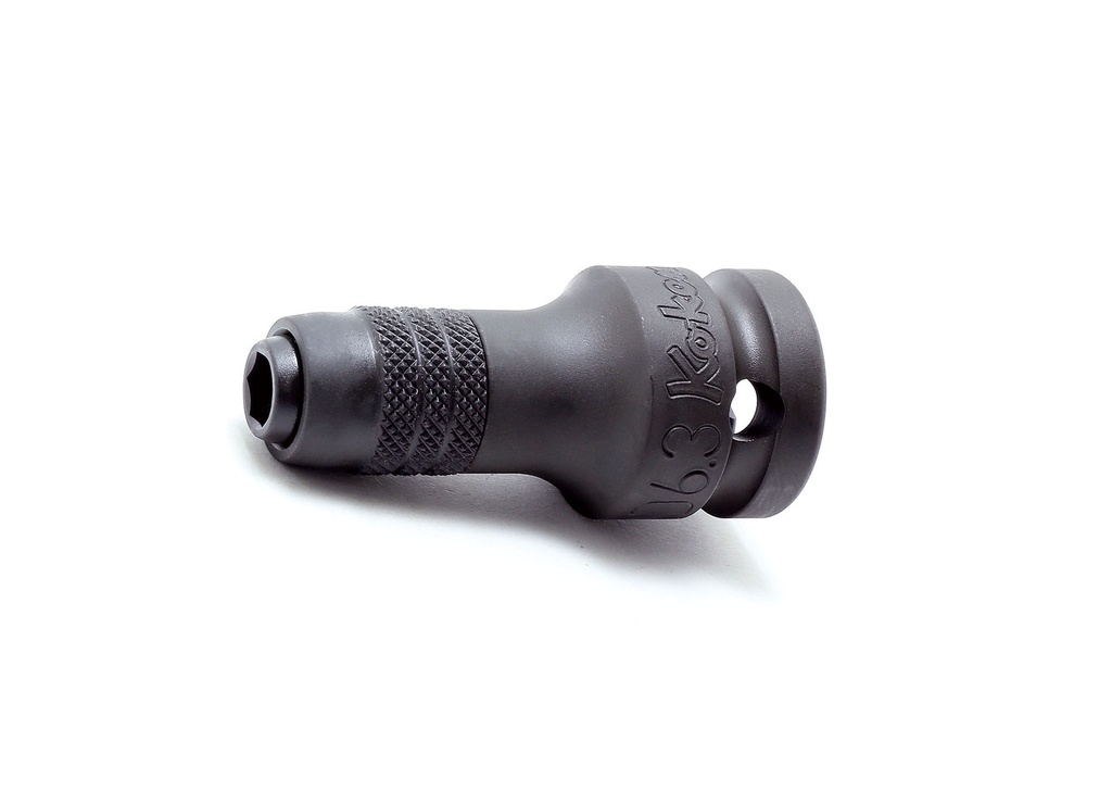 IMPACT BIT HOLDER 1/2"SQ.DR. FOR 1/4" BITS (74890076, PICHLER)
