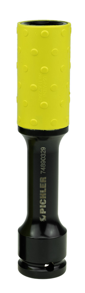 Protection Plus impact socket for wheel bolts, 19 mm, 150 mm (74890329, PICHLER)