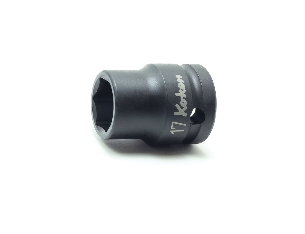 IMPACT SOCKET 1/2"SQ.DR. THIN WALLED 6-P 17MM (74890503, PICHLER)