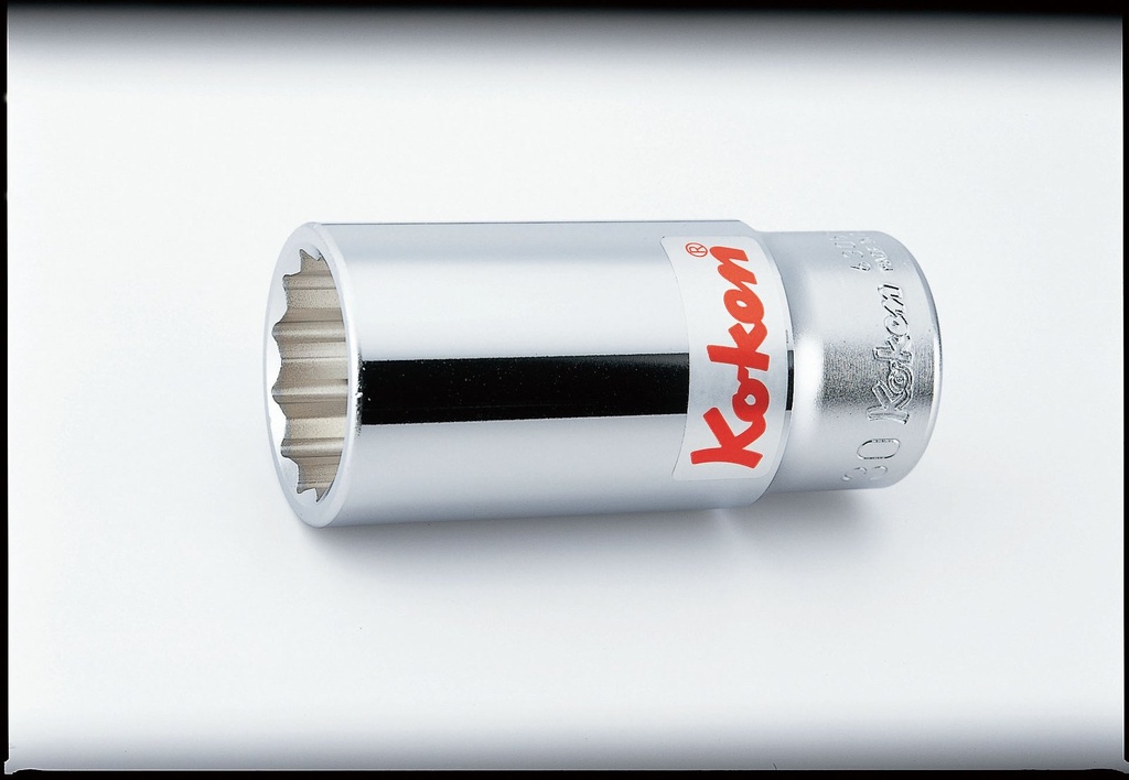 Deep socket 3/4 inch drive, 12-point, 63 mm (75800160, PICHLER)