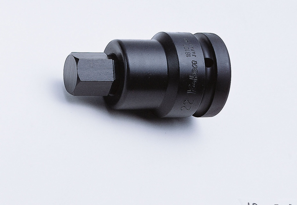 IMPACT HEX SOCKET 1"SQ.DR. 22MM (76890060, PICHLER)