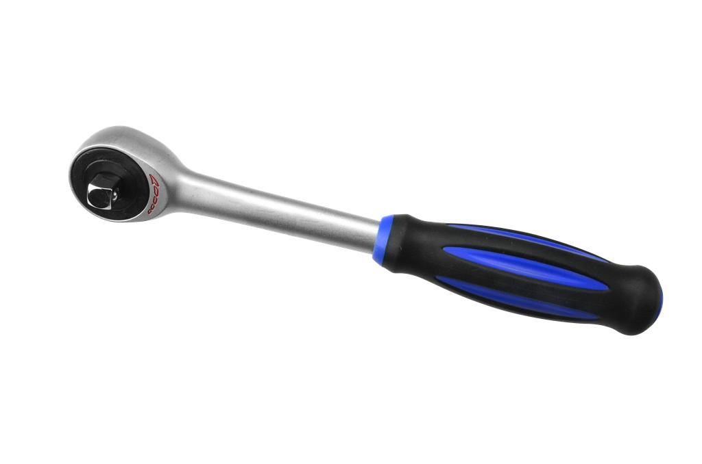 Drehgriffknarre 3/8" fein verzahnt mit durchsteckbaren Antriebs-Vierkant (77700120, PICHLER)