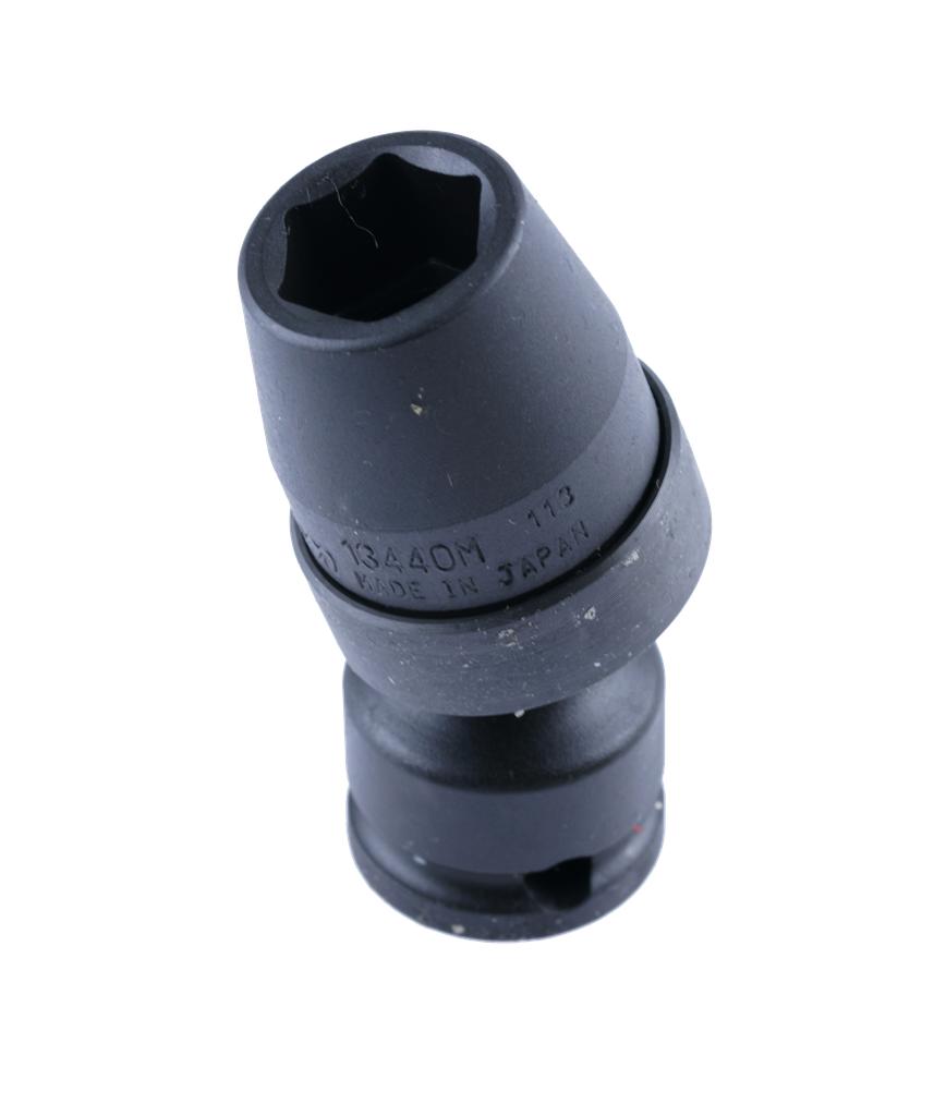 Ball joint socket hexagonal "Impact" 13 mm, 57 mm long, 3/8" drive (7826130, PICHLER)