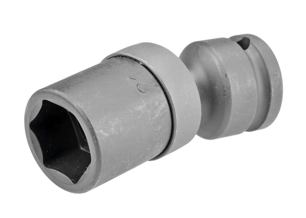 Ball joint socket hexagonal "Impact" 1/2" drive, 21 mm, 75 mm long (7827210, PICHLER)