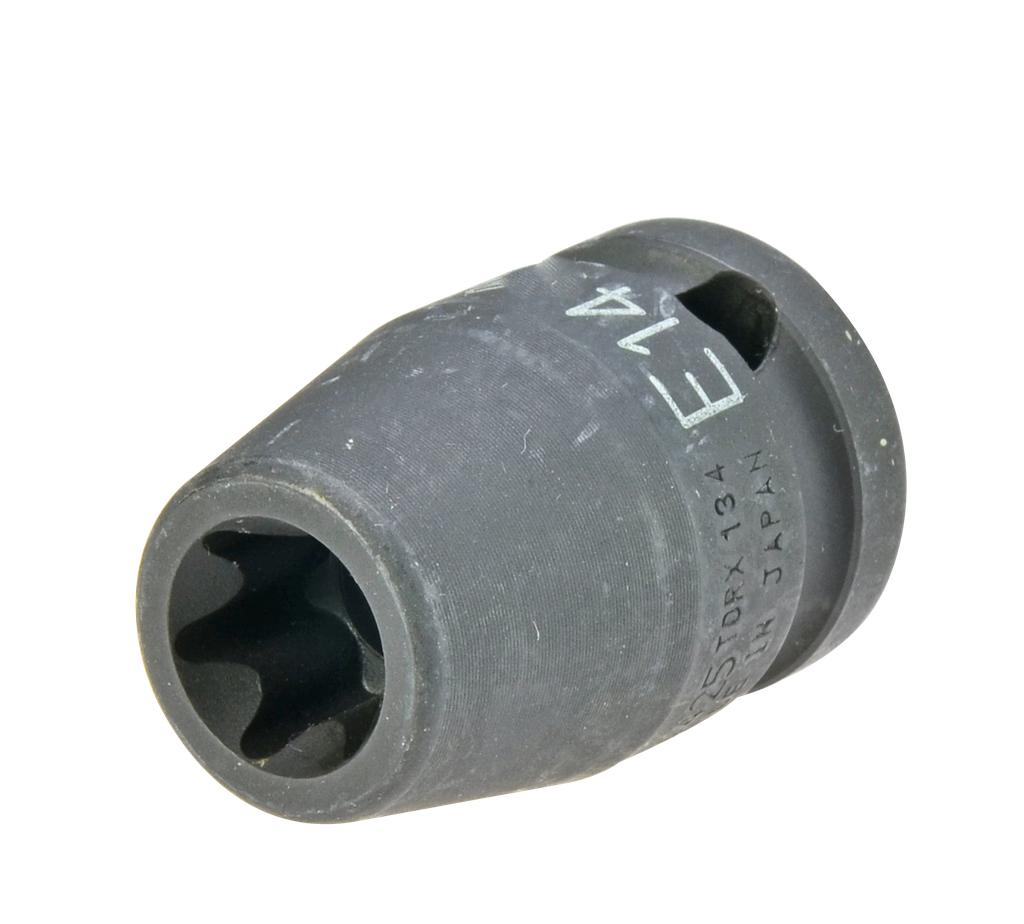 Impact E-Torx Socket E 14 Drive ½", Impact Resistant (7882140, PICHLER)