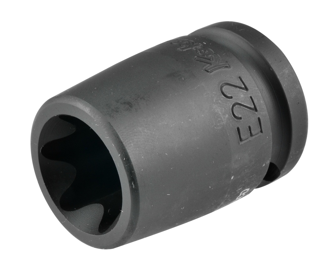 Impact E-Torx Socket E22 Drive ½", Impact Resistant (7882220, PICHLER)