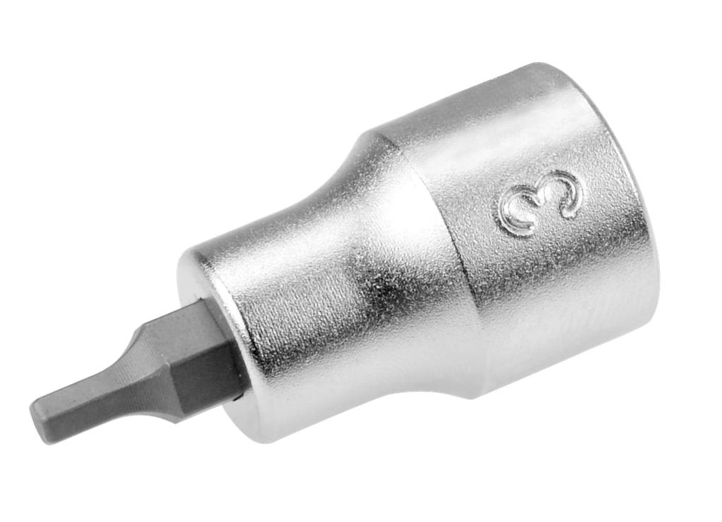 Hex bit socket 3/8" A. 3 x 38 mm long (7900030, PICHLER)