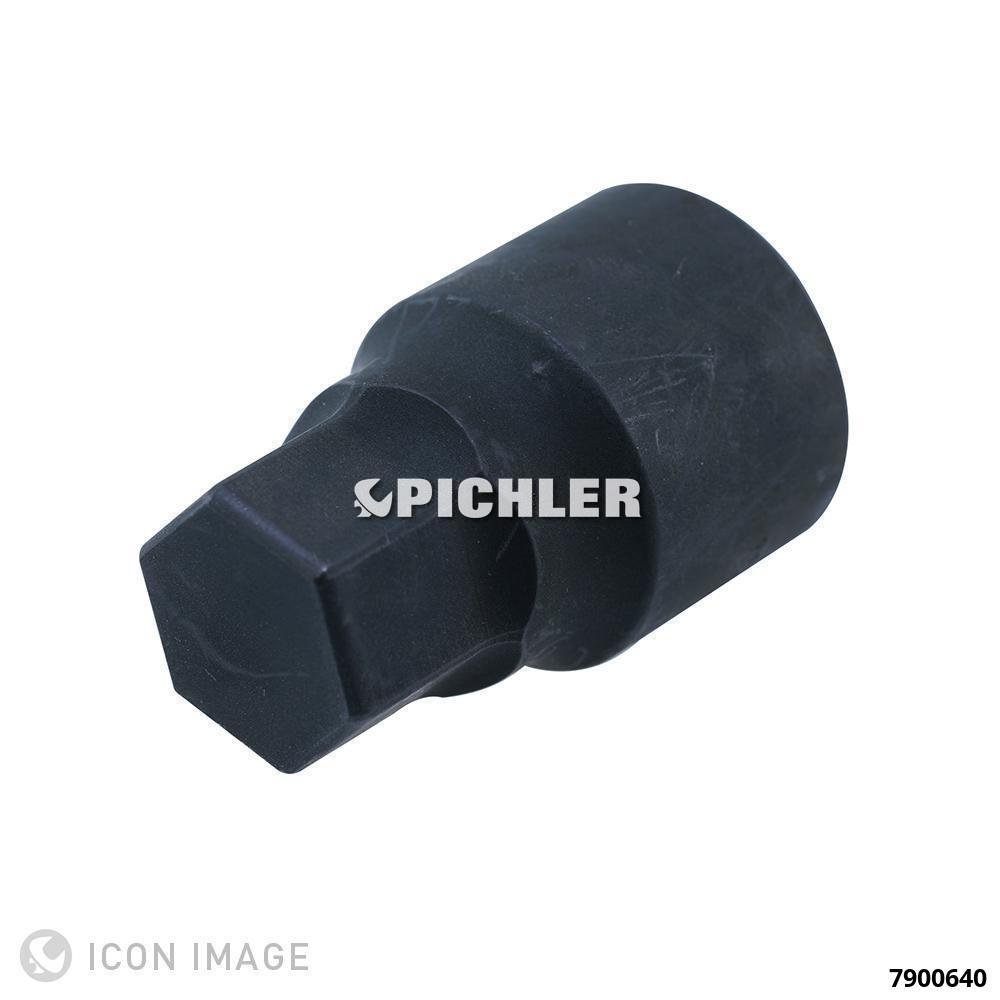Šešiakampė antgalinė galvutė 1/2 col., SW 14 mm, ilgis 43 mm (7900640, PICHLER)