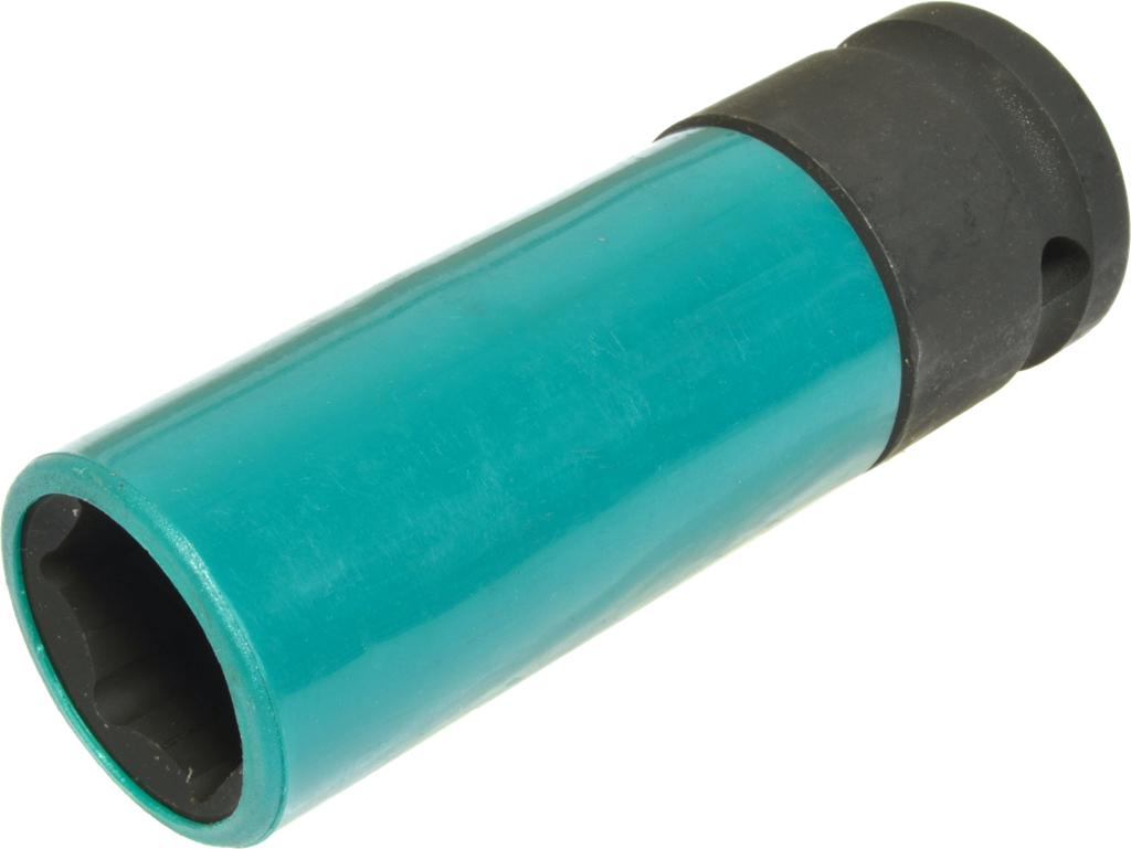 Schlagstecknuss 1/2" lang SW 19 mit Kunststoffschutz (7941619, PICHLER)