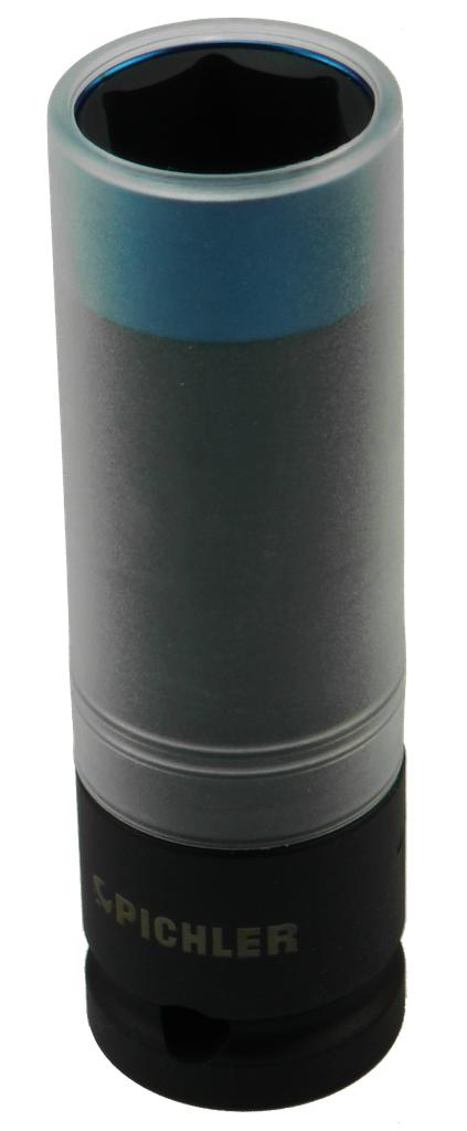 Schlagstecknuss SW17 - 1/2" lang Slim Kraft-Stecknuss (79416417, PICHLER)
