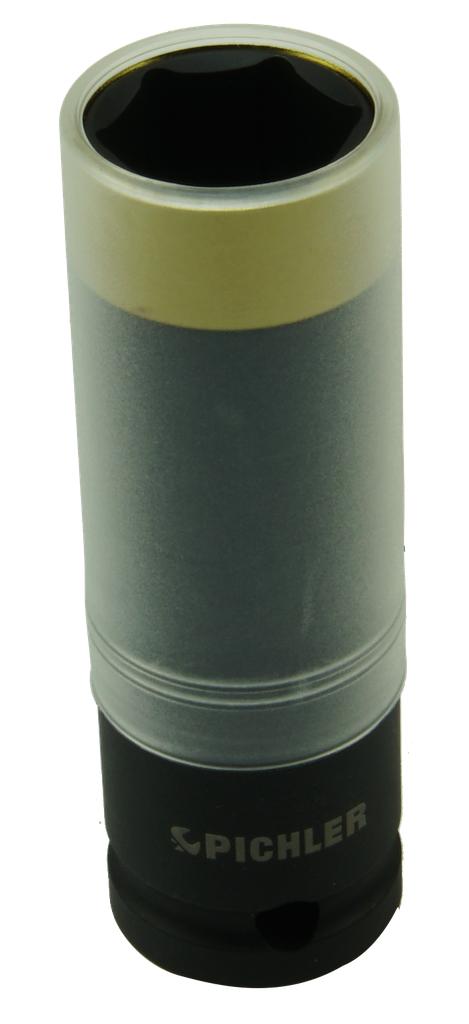 Schlagstecknuss SW19 - 1/2" lang Slim Kraft-Stecknuss (79416419, PICHLER)