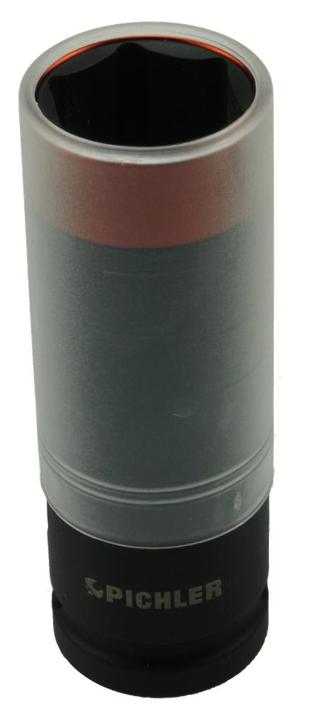 Schlagstecknuss SW21 - 1/2" lang Slim Kraft-Stecknuss (79416421, PICHLER)