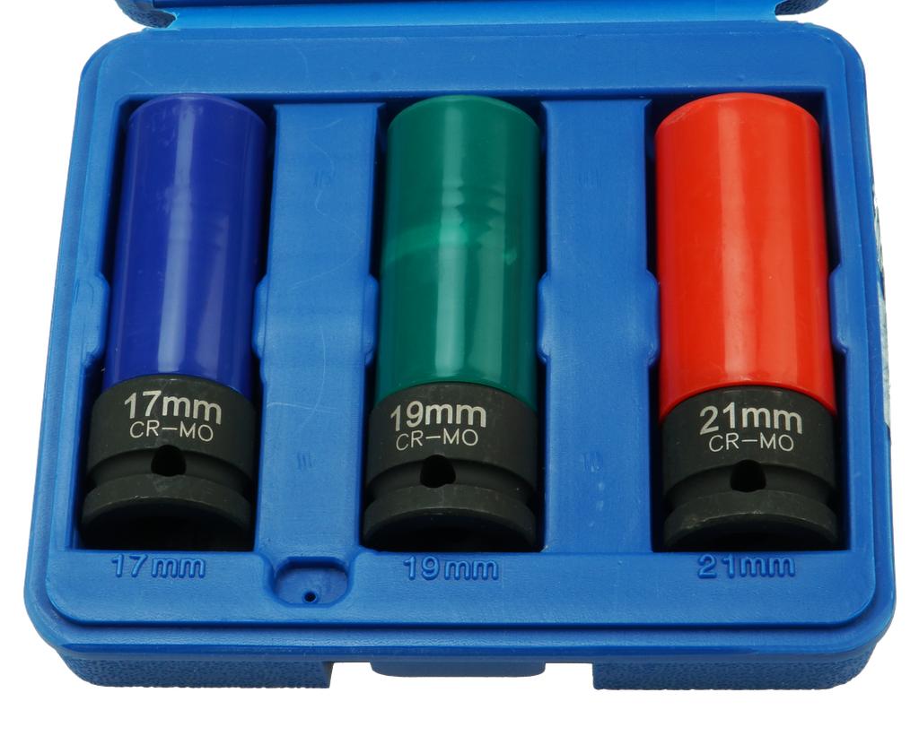 Impact Socket Set 17, 19 & 21mm Super Impact (79416810, PICHLER)