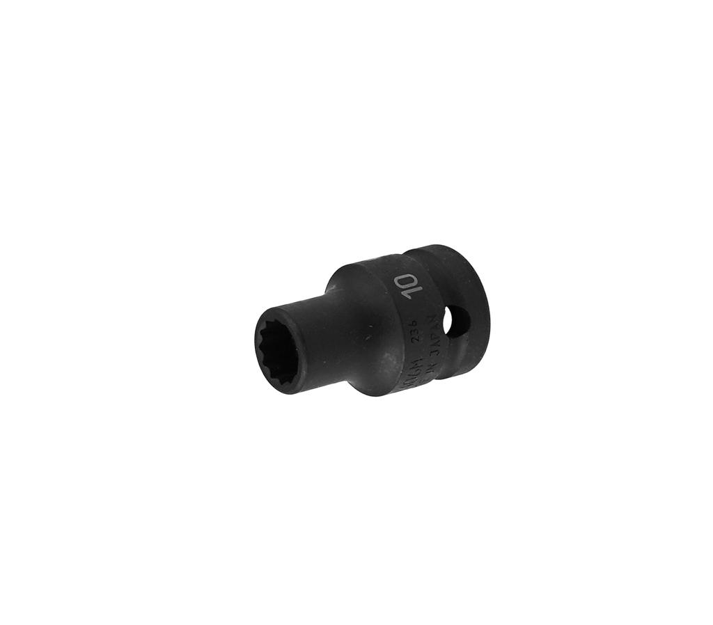 Schlagstecknuss 10 mm 12-kant dünnwandig (7945100, PICHLER)