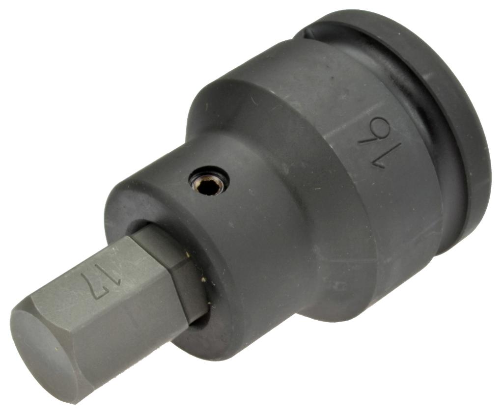 Hex bit socket "Impact" 17mm x 76 x 3/4" drive (7961117, PICHLER)