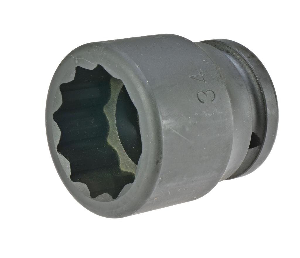 Impact Sockets 34 mm ¾", 12-point (79653400, PICHLER)