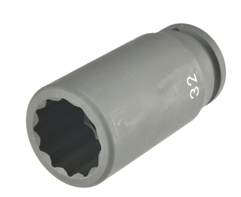 Socket double hexagonal "Impact" 32 mm 32mm x 100 mm long (7966320, PICHLER)