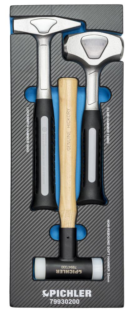 Hammer Set, 3 pcs. (79930200, PICHLER)